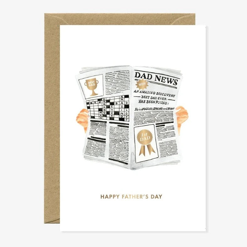 Vatertag - Glückwunschkarte mit Kuvert